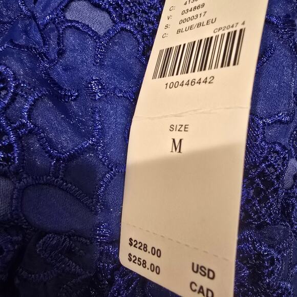 NWT Anthropologie Ruffle-Strap Corset Lace Mini Dress - Picture 4 of 5